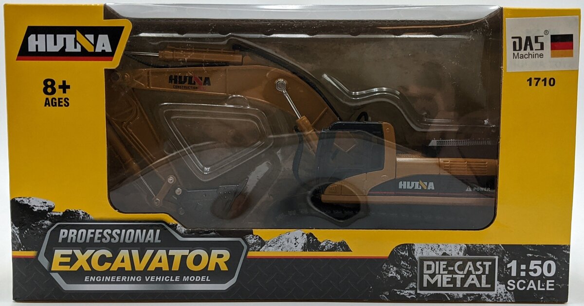 Hui Na Toys 1:50 HU1710 Huina Tracked Excavator