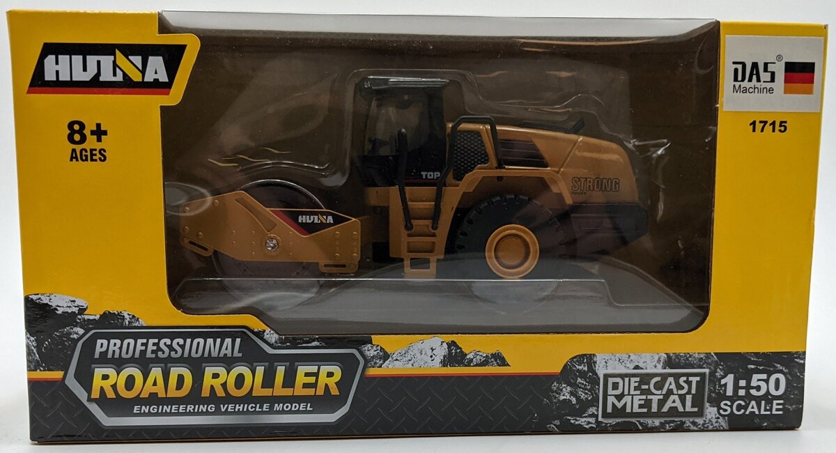 Hui Na Toys HU1715 1:50 Huina Smooth Compactor