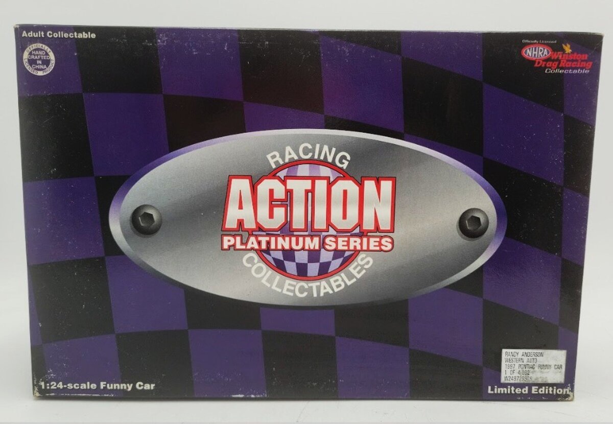 Action Racing W249729329 1:24 Randy Anderson Western Auto 1997 Pontiac Funny Car