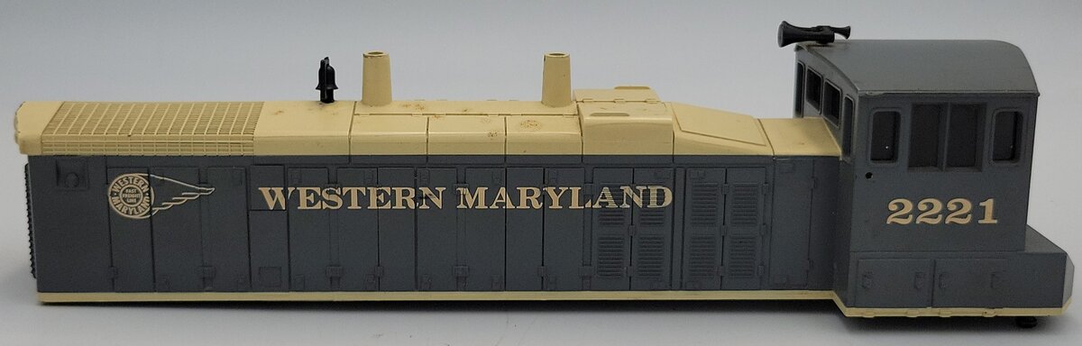K-Line K-2200-10 O Gauge Western Maryland Diesel Locomotive Body Shell #2221