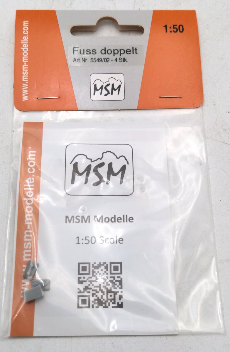 MSM 5549-02 1:50 Scale Double Feet for Containers