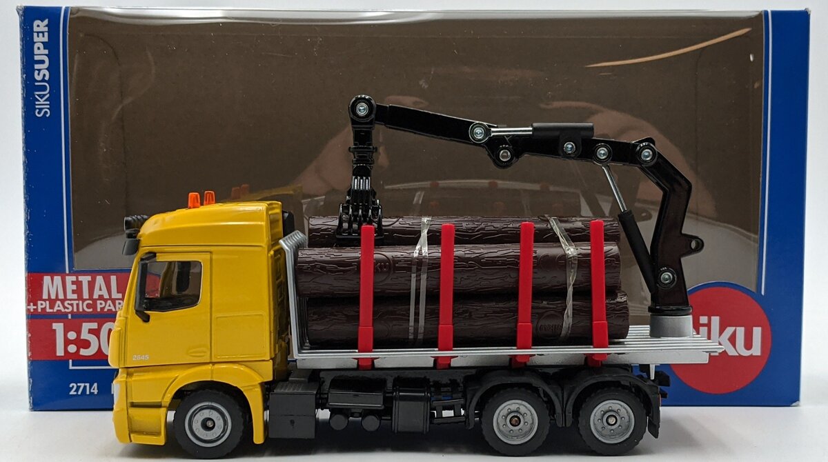 Siku 2714 1:50 Mercedes Log Transporter Truck