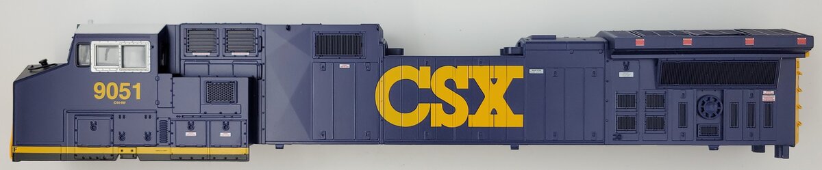 Lionel 39583-2 CSX Legacy DASH-9 Diesel Locomotive Body Shell #9036