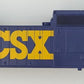 Lionel 39583-2 CSX Legacy DASH-9 Diesel Locomotive Body Shell #9036