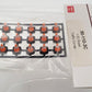 3D to Scale 50-110-3C 1:50 Scale Traffic Cones Black / White & Safety Orange