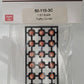 3D to Scale 50-110-3C 1:50 Scale Traffic Cones Black / White & Safety Orange