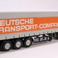 NZG 555-02 1:50 Scale Mercedes Benz Actros Semi Truck And Trailer - DTC