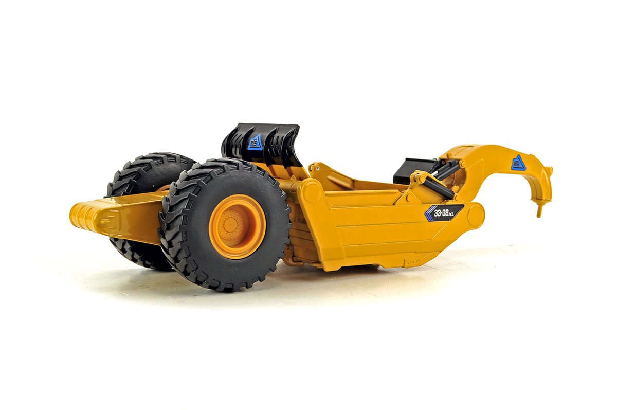 SpecCast MTS002 1:50 Scale Yellow MTS 33-38XL Towed Scraper