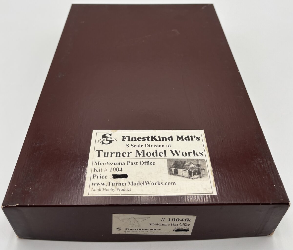 Finestkind Models 1004fk S Scale Montezuma Post Office Kit