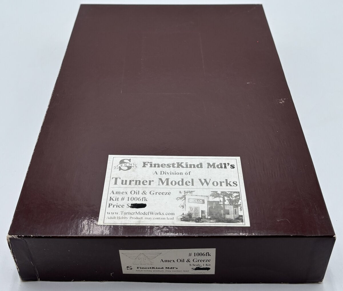 Finestkind Models 1006fk S Scale Amex Oil & Greeze Kit