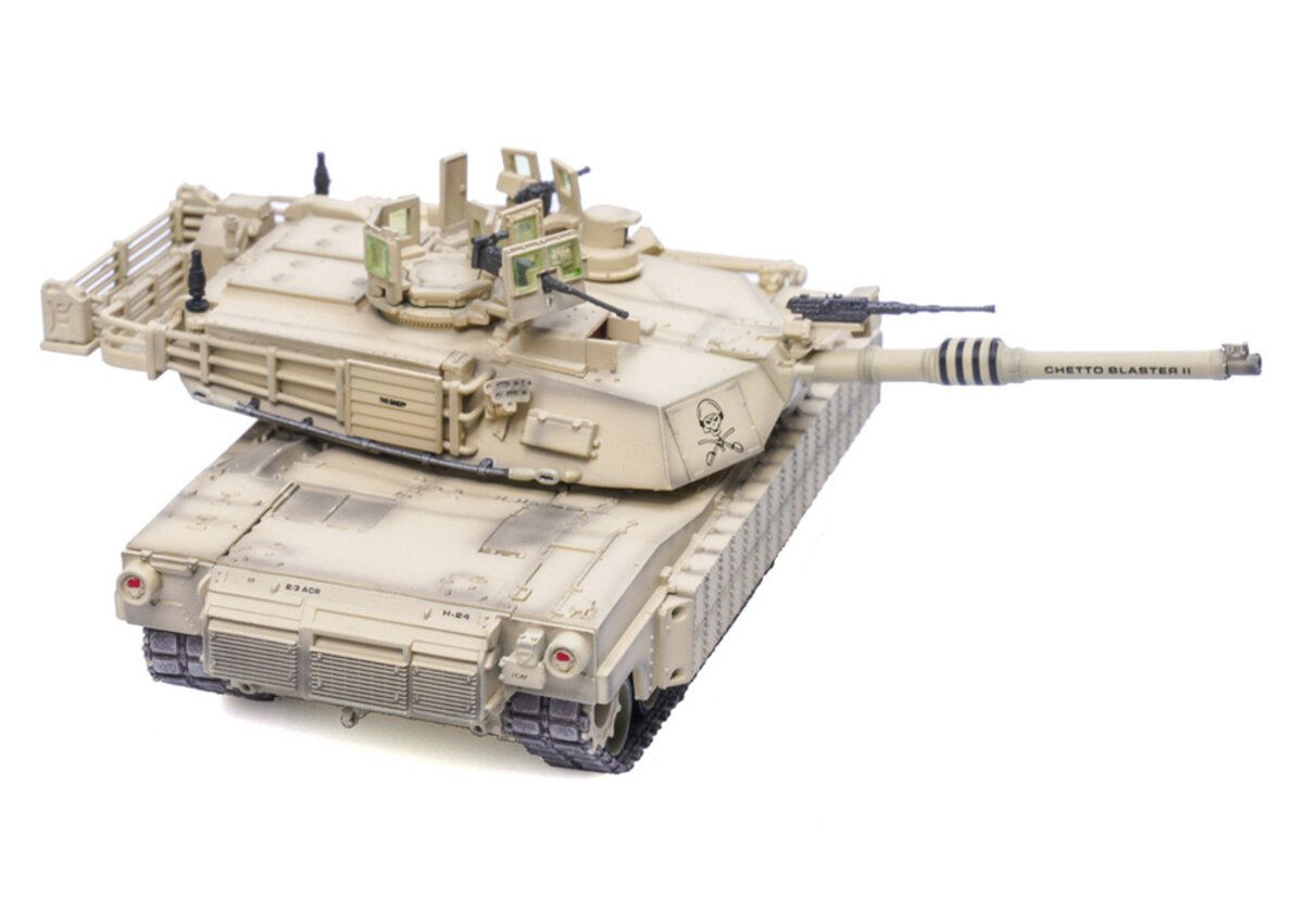 Panzerkampf PZ12209PC 1:72 Abrams M1A2 Tusk US Army Tank - Desert Tan