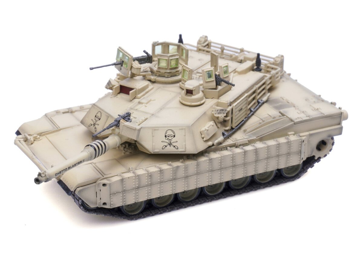 Panzerkampf PZ12209PC 1:72 Abrams M1A2 Tusk US Army Tank - Desert Tan