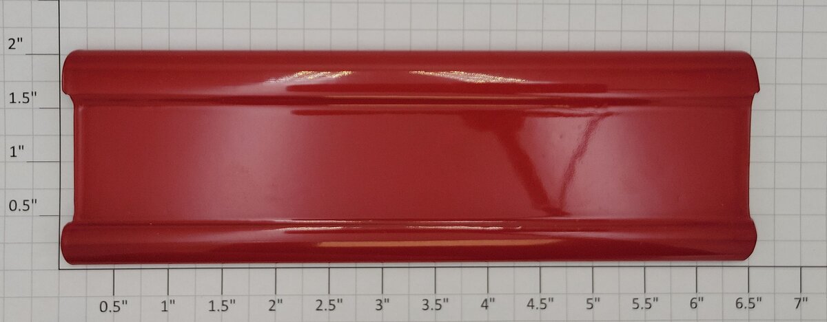 Ives 60-20 O Gauge 60 Series Prewar Red Passenger Car Clerestory Roof Bottom