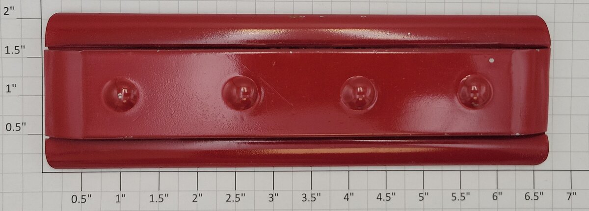 Ives 60-25 O Gauge 60 Series Prewar Red Passenger Car Clerestory Roof