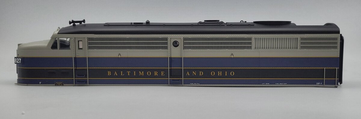 Lionel 81509-2 Baltimore & Ohio Non-Powered FA-2 A Unit Diesel Body Shell #827