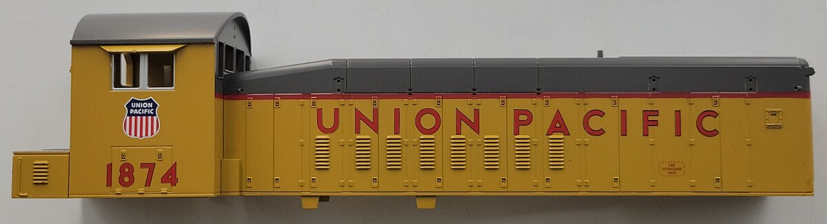 MTH 20-220588-1 O Gauge Union Pacific SW-9 Diesel Switcher Shell w/o Trim #1874