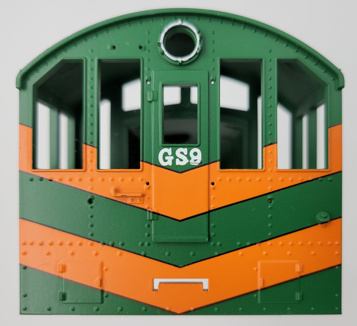 MTH 2940-2 O Gauge Quebec Central Alco S-2 Diesel Locomotive Shell w/o Trim
