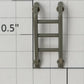 Lionel 18063-T65X Gray Hudson Commodore Vanderbilt Tender 3-Rung Ladder