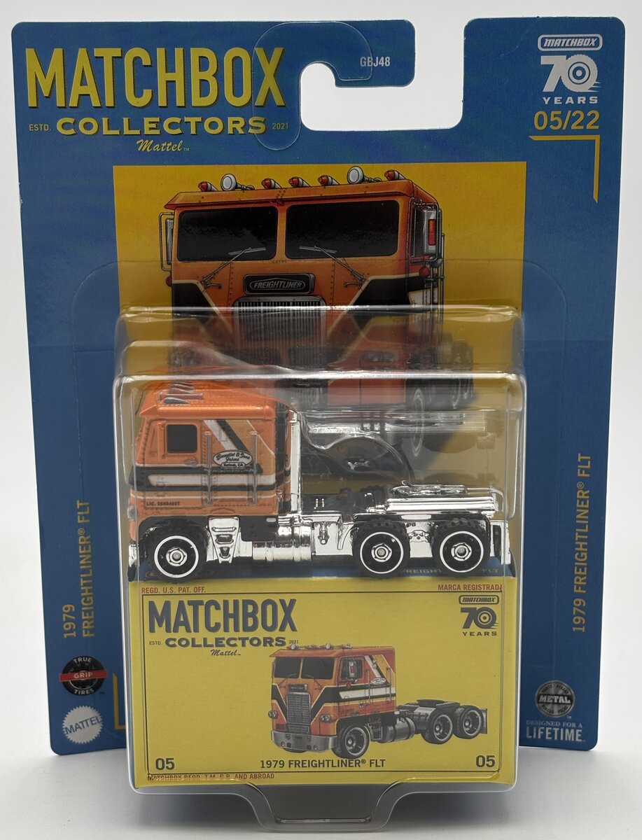 Matchbox HFL99 1:64 1979 Freightliner FLT 05/22 70 Year Anniversary