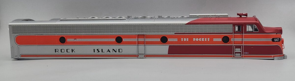 Lionel 81226-2 Rock Island E8 Powered A Unit Diesel Locomotive Body Shell #647