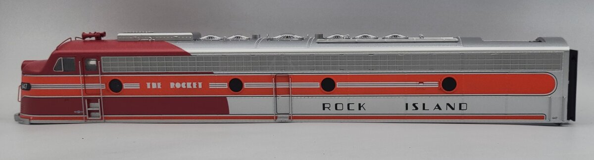 Lionel 81226-2 Rock Island E8 Powered A Unit Diesel Locomotive Body Shell #647