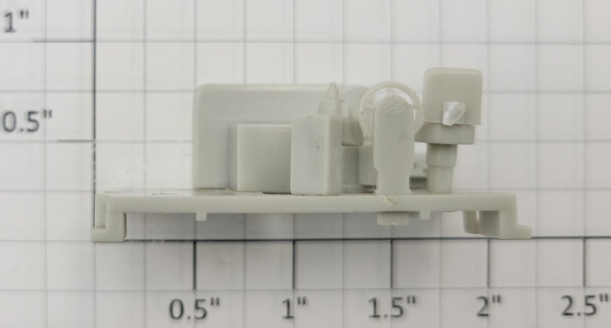 S-Helper 653-13-CAB Assembled Unpainted Switcher Control Cab