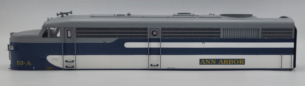 Lionel 81506-7 Ann Arbor FA-2 Unpowered Diesel Locomotive Body Shell #53A