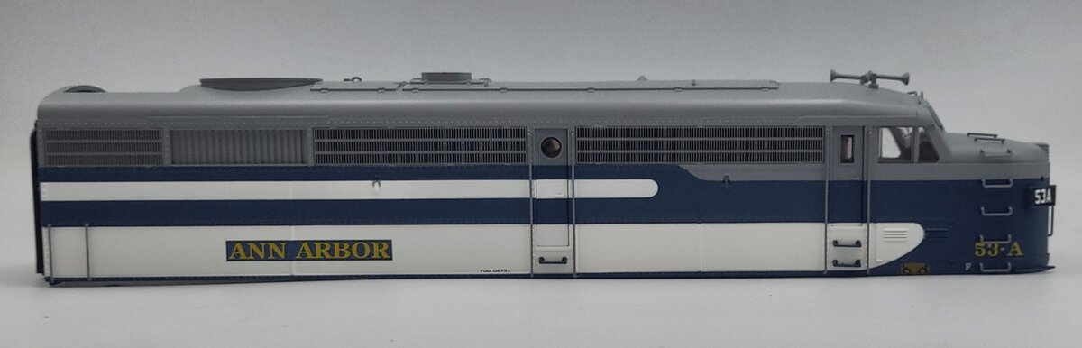 Lionel 81506-7 Ann Arbor FA-2 Unpowered Diesel Locomotive Body Shell #53A