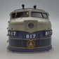 Lionel 81508-2 Baltimore & Ohio FA-2 A Unit Diesel Locomotive Shell #817