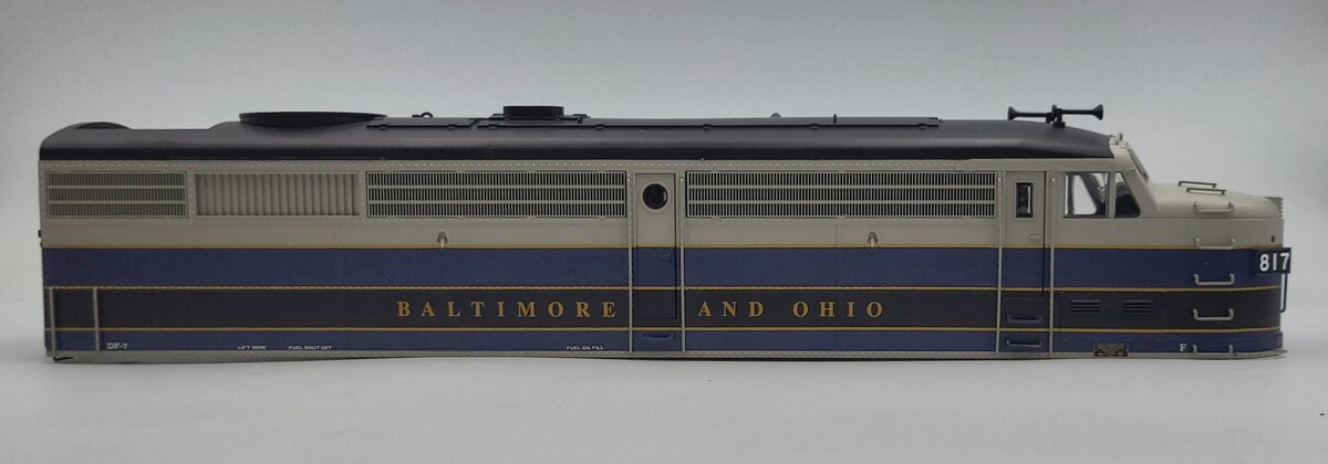 Lionel 81508-2 Baltimore & Ohio FA-2 A Unit Diesel Locomotive Shell #817