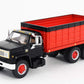 First Gear 60-0885 1:64 Scale Chevy C65 Tandem-Axle Grain Truck Black and Red