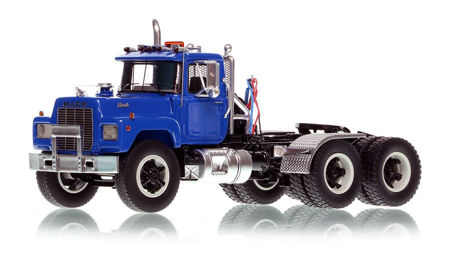 Fire Replicas 103-9 1:50 Mack RD688SX 1987 Tandem Axle Tractor - Blue/Black