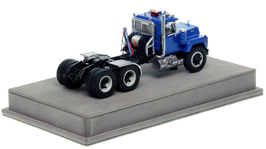 Fire Replicas 103-9 1:50 Mack RD688SX 1987 Tandem Axle Tractor - Blue/Black