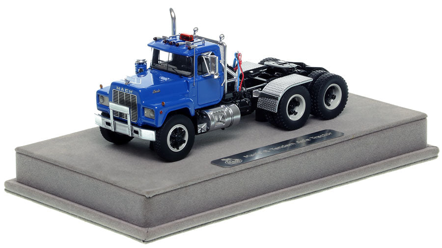 Fire Replicas 103-9 1:50 Mack RD688SX 1987 Tandem Axle Tractor - Blue/Black