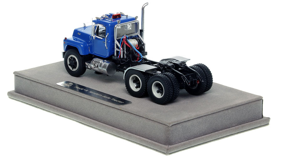 Fire Replicas 103-9 1:50 Mack RD688SX 1987 Tandem Axle Tractor - Blue/Black