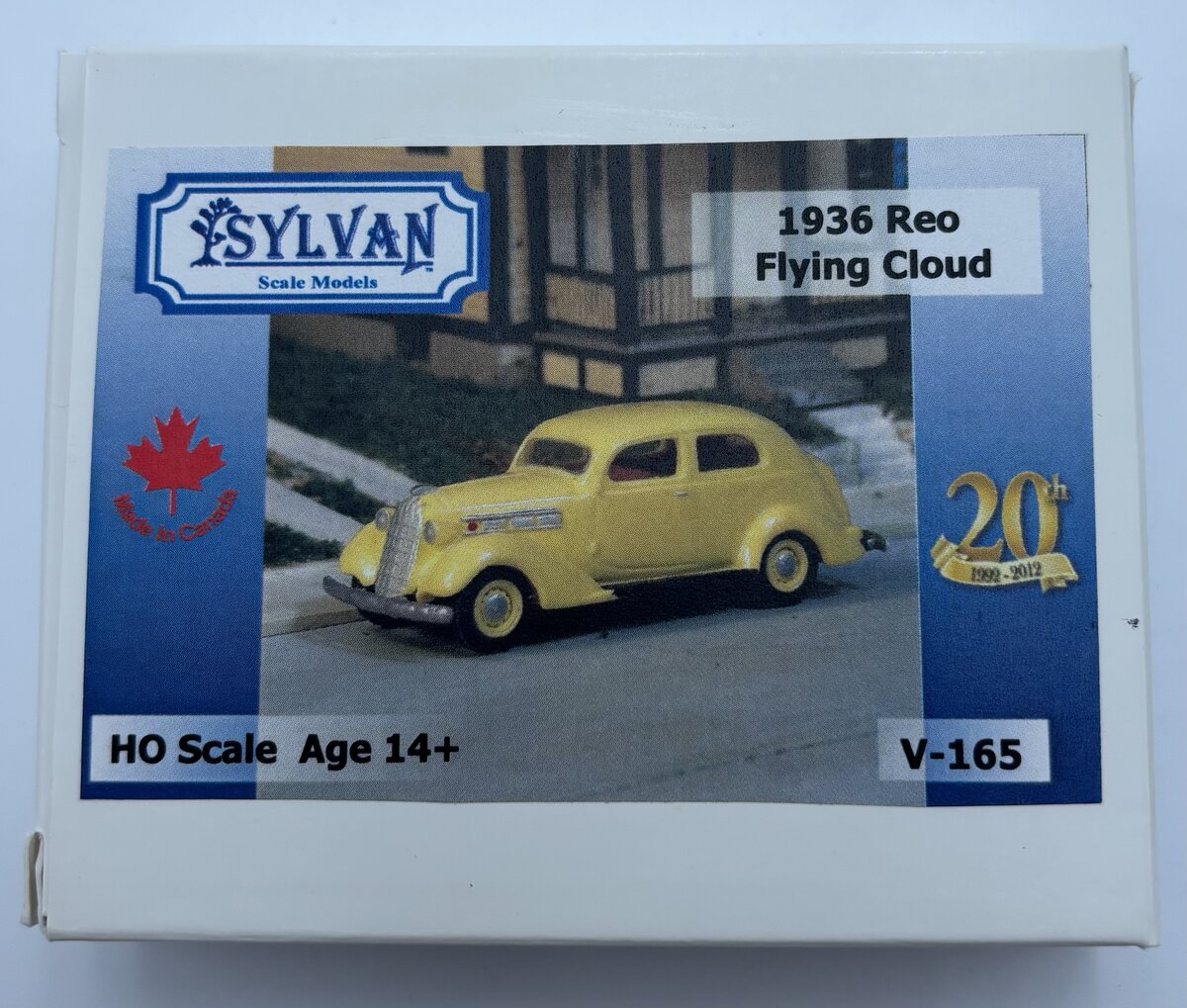 Sylvan Scale Models V-165 HO 1936 Reo Flying Cloud Kit