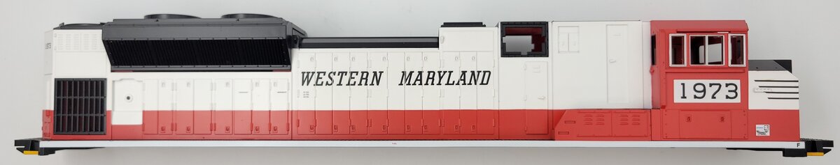 MTH 20-20142-1 Western Maryland Diesel Locomotive Body Shell w/o Trim #1973