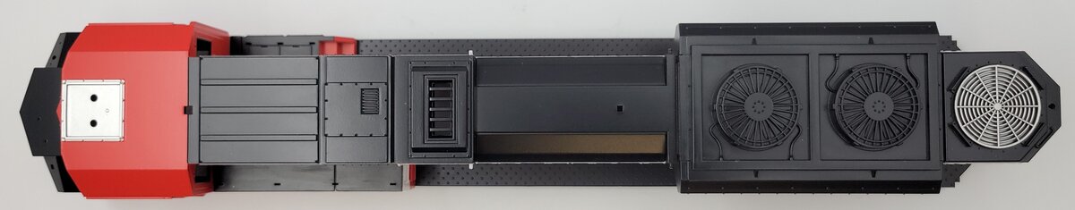 MTH 20-20142-1 Western Maryland Diesel Locomotive Body Shell w/o Trim #1973