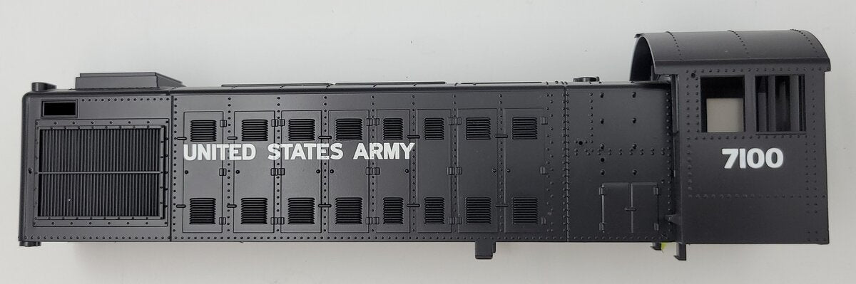 MTH 20-2941-1 O Gauge U.S. Army Alco S-2 Diesel Switcher Shell without Trim
