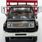 First Gear 60-0924 1:64 Chevrolet C65 W/Single Axle Flatbed Black/Red