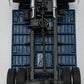 First Gear 60-0965 1:64 GMC 6500 W/Single Axle Stake Body White/Blue