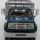 First Gear 60-0965 1:64 GMC 6500 W/Single Axle Stake Body White/Blue