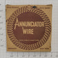 State Wire & Cable 0611-80 18 Gauge Yellow Annunciator Wire, Solid,1/2 lbs Pack
