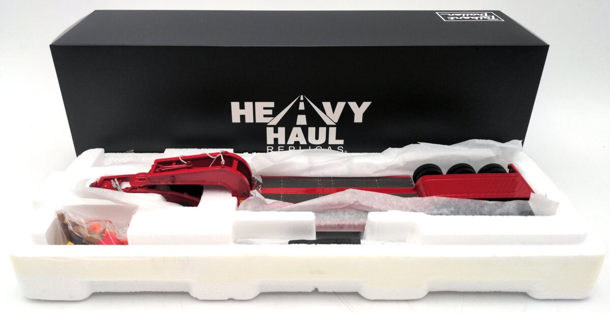 Heavy Haul Replicas HHR199-2 1:50 Talbert 60-Ton Cableneck Lowbed w/Single-Axle