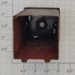Marx MX-408-5 O Gauge Prewar Unfinished Dual Street Lamp Base Box w/ Top & Tabs