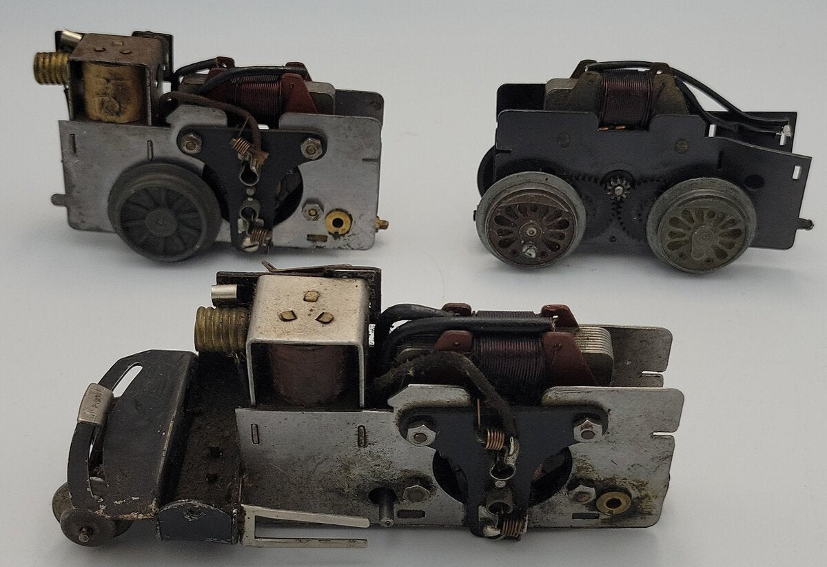 Marx MX-DRM-1 O Gauge Steam Loco Double Reduction Motor Frames (Bag of 3)