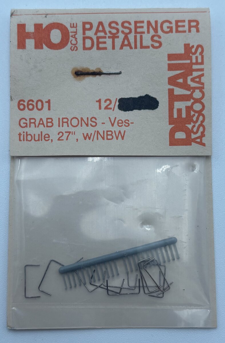 Detail Associates 6601 HO Grab Irons-Vestibule 27