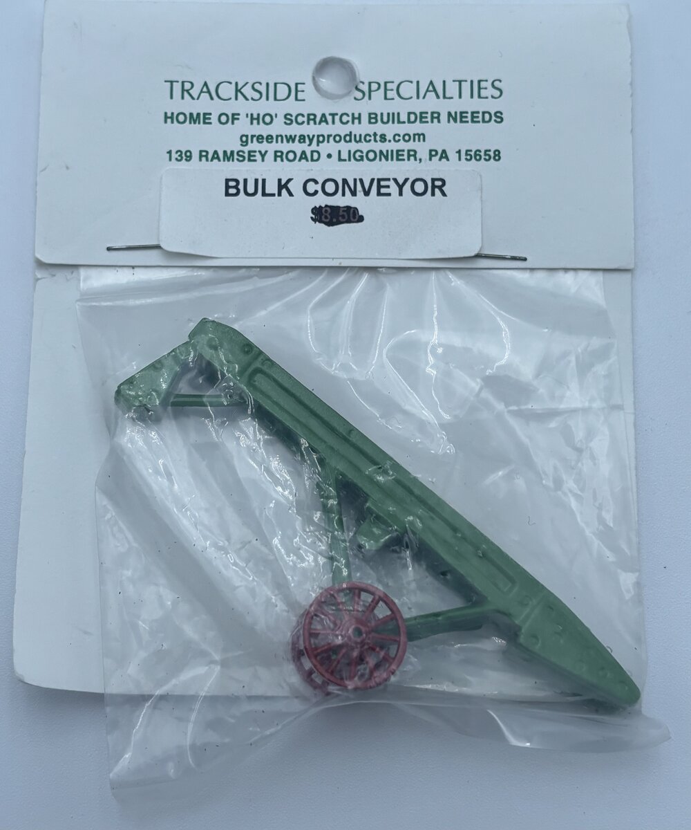 Trackside Specialties  HO Green Bulk Conveyor Metal