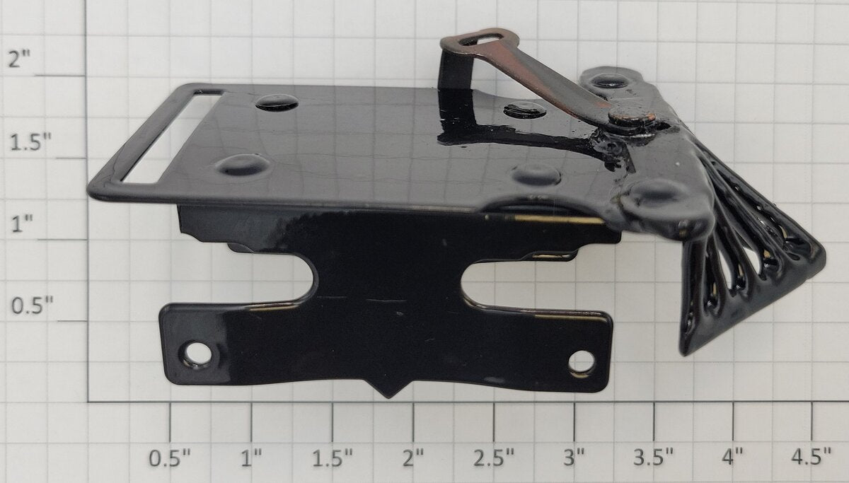 Acme 0612-20 O Gauge Black Diecast Cowcatcher with Mounting Plate
