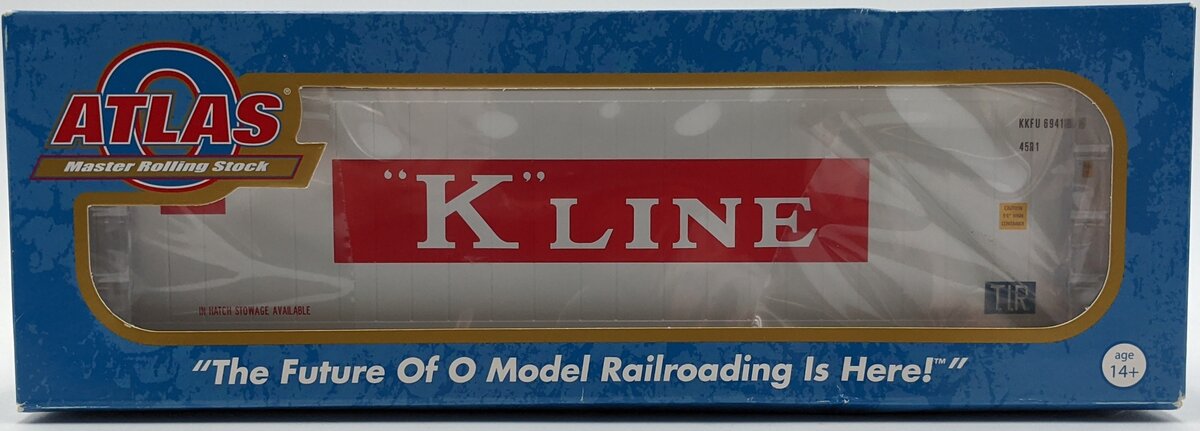 Atlas AT6354-6 1:50 40 ft. Refrigerated Container K-Line